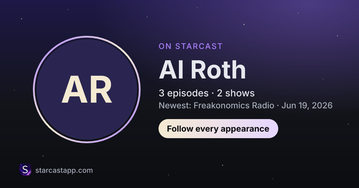 The preview card for Al Roth