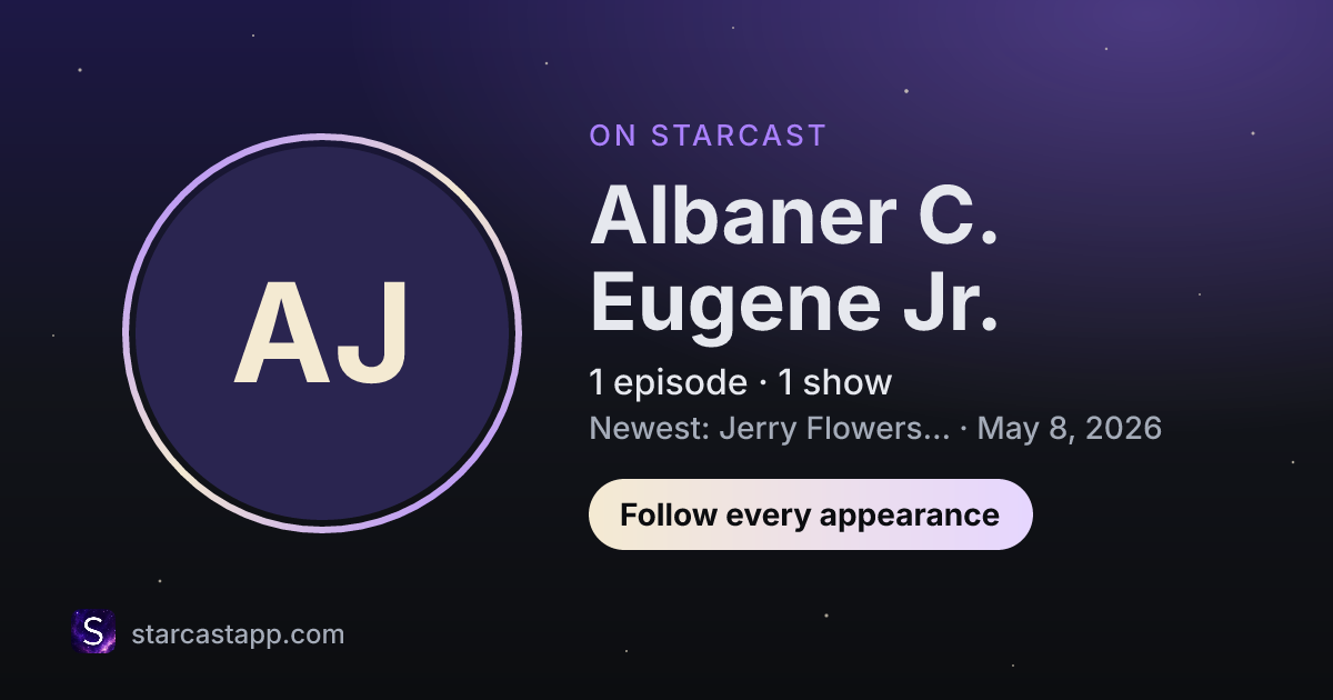 The preview card for Albaner C. Eugene Jr.