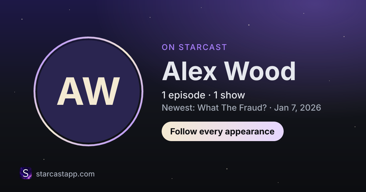 The preview card for Alex Wood
