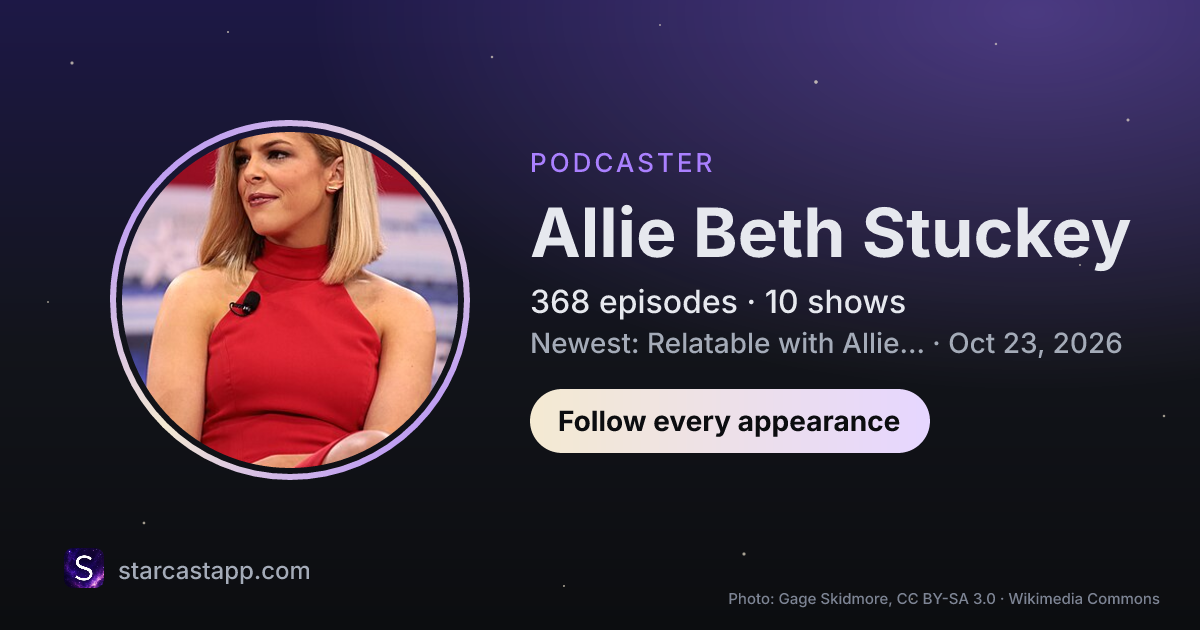 The preview card for Allie Beth Stuckey