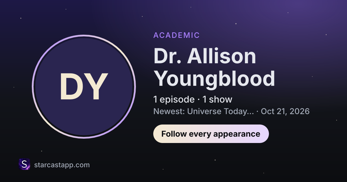 The preview card for Dr. Allison Youngblood