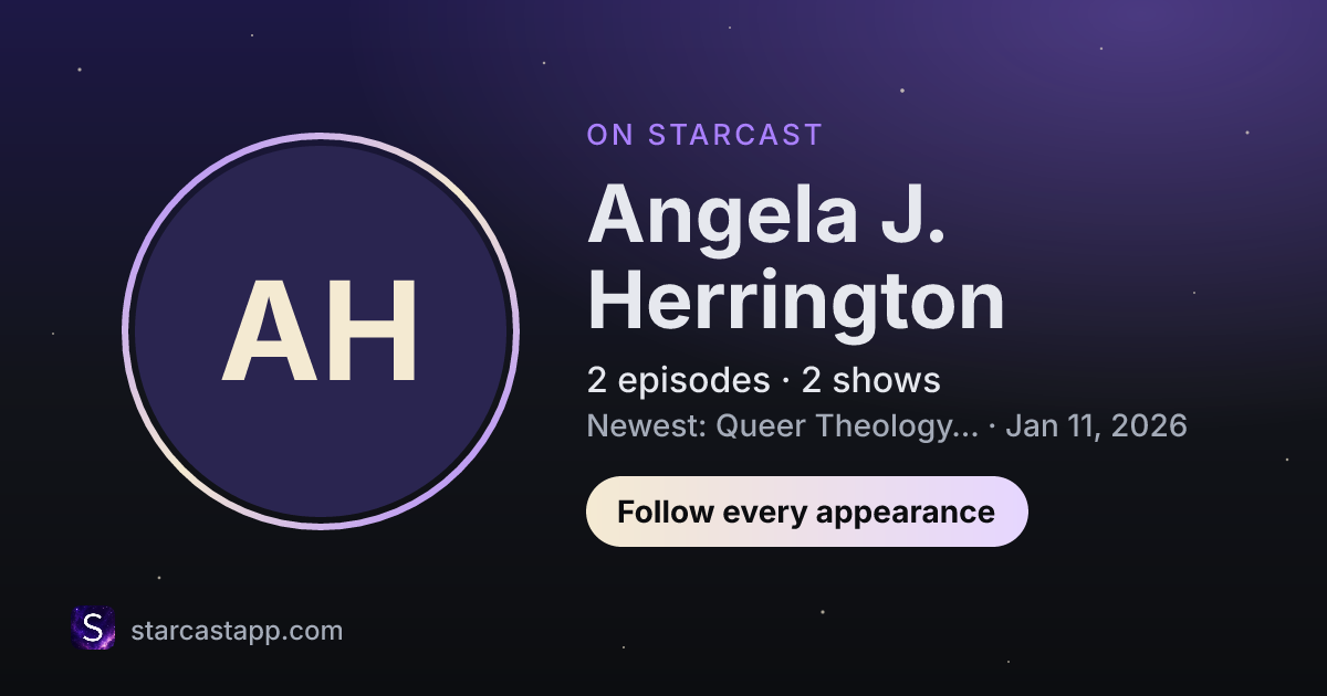 The preview card for Angela J. Herrington