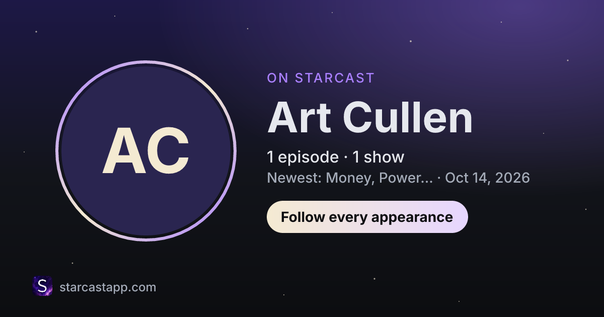 The preview card for Art Cullen