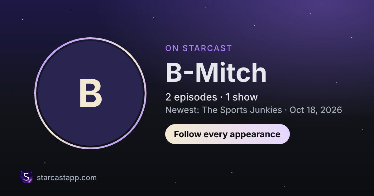 The preview card for B-Mitch