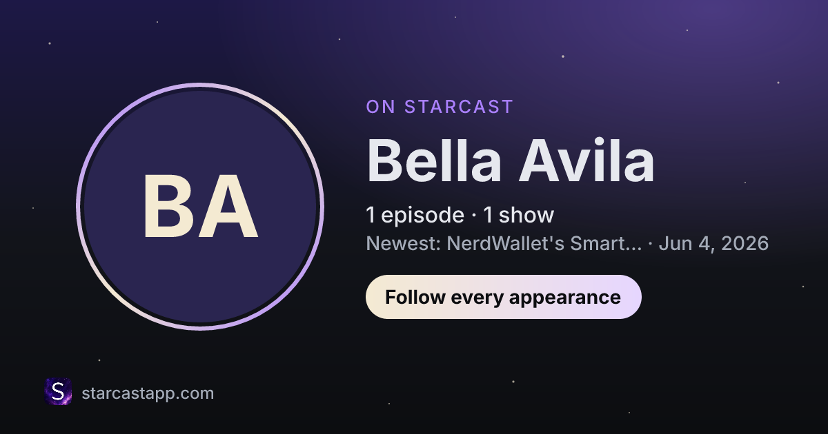 The preview card for Bella Avila