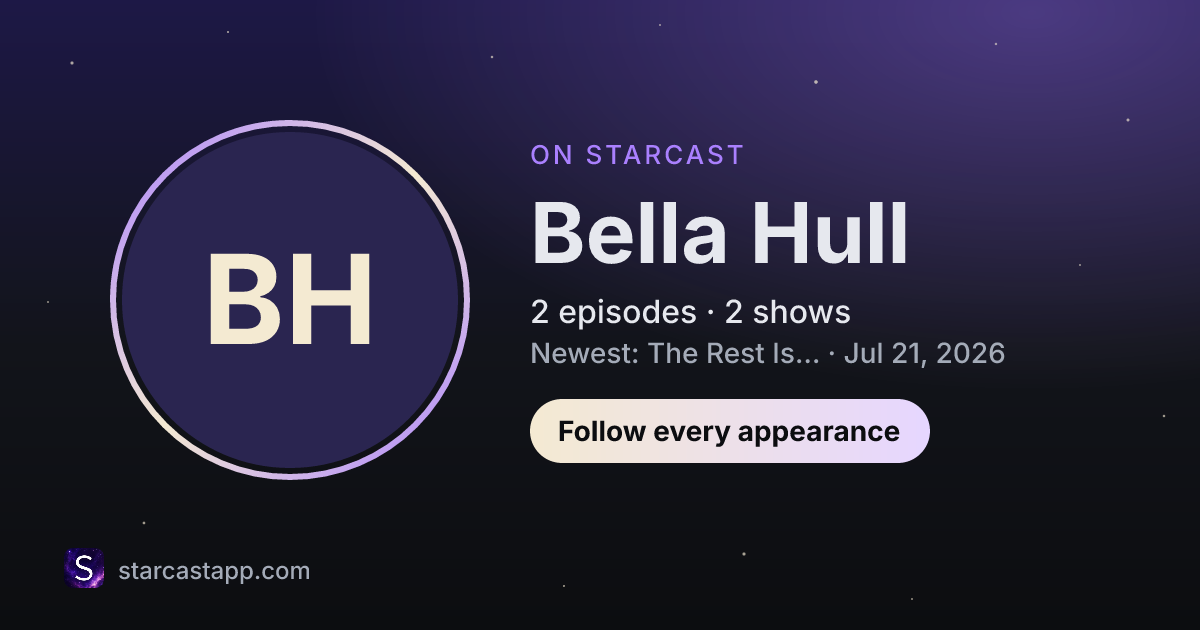 The preview card for Bella Hull