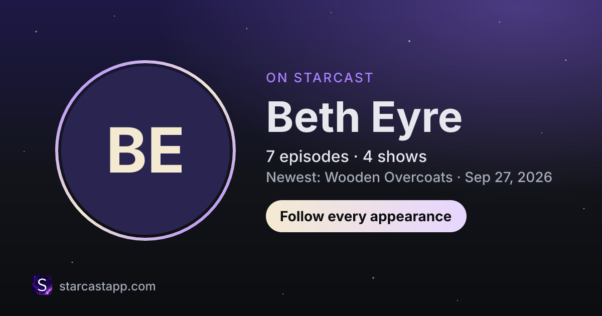 The preview card for Beth Eyre