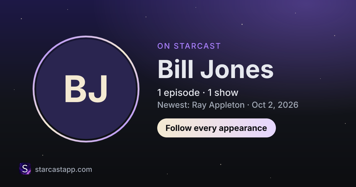 The preview card for Bill Jones