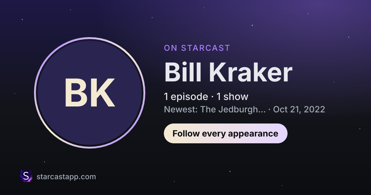 The preview card for Bill Kraker