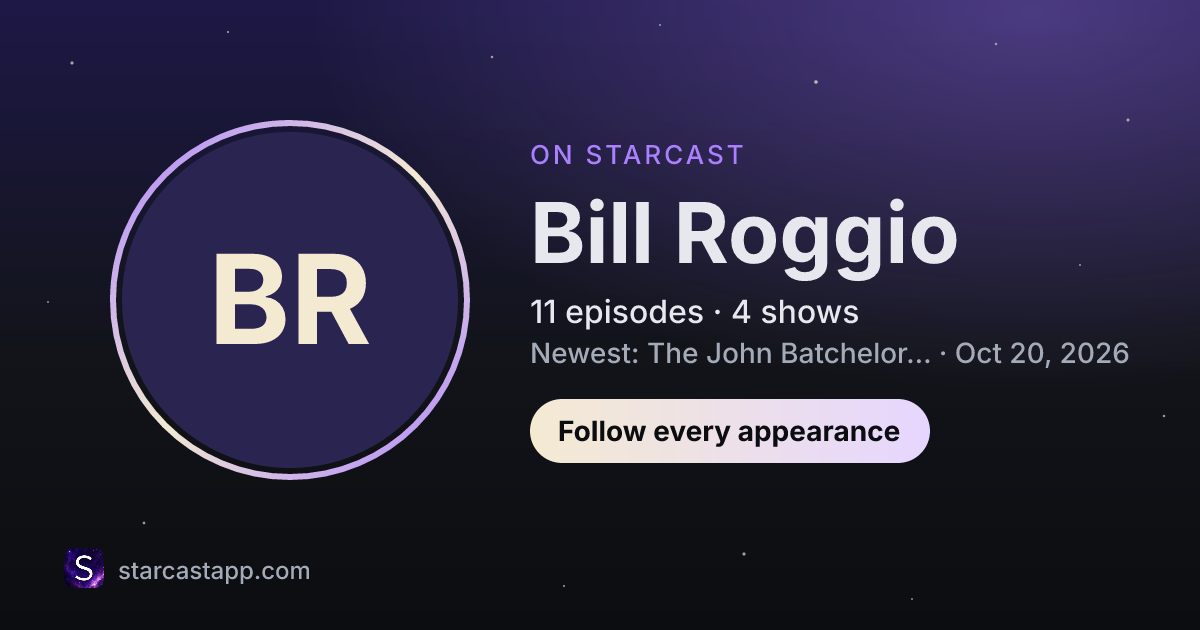 The preview card for Bill Roggio