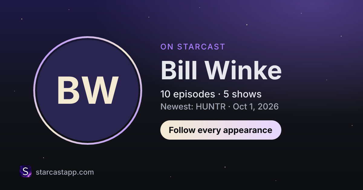 The preview card for Bill Winke