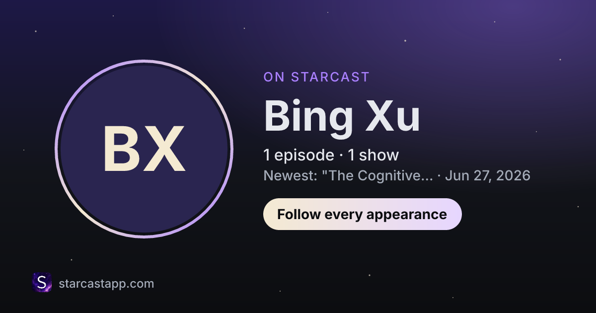 The preview card for Bing Xu