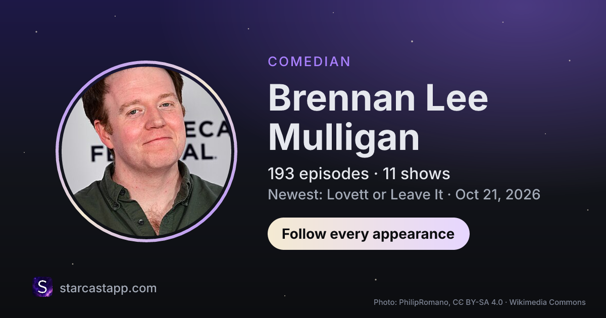 The preview card for Brennan Lee Mulligan