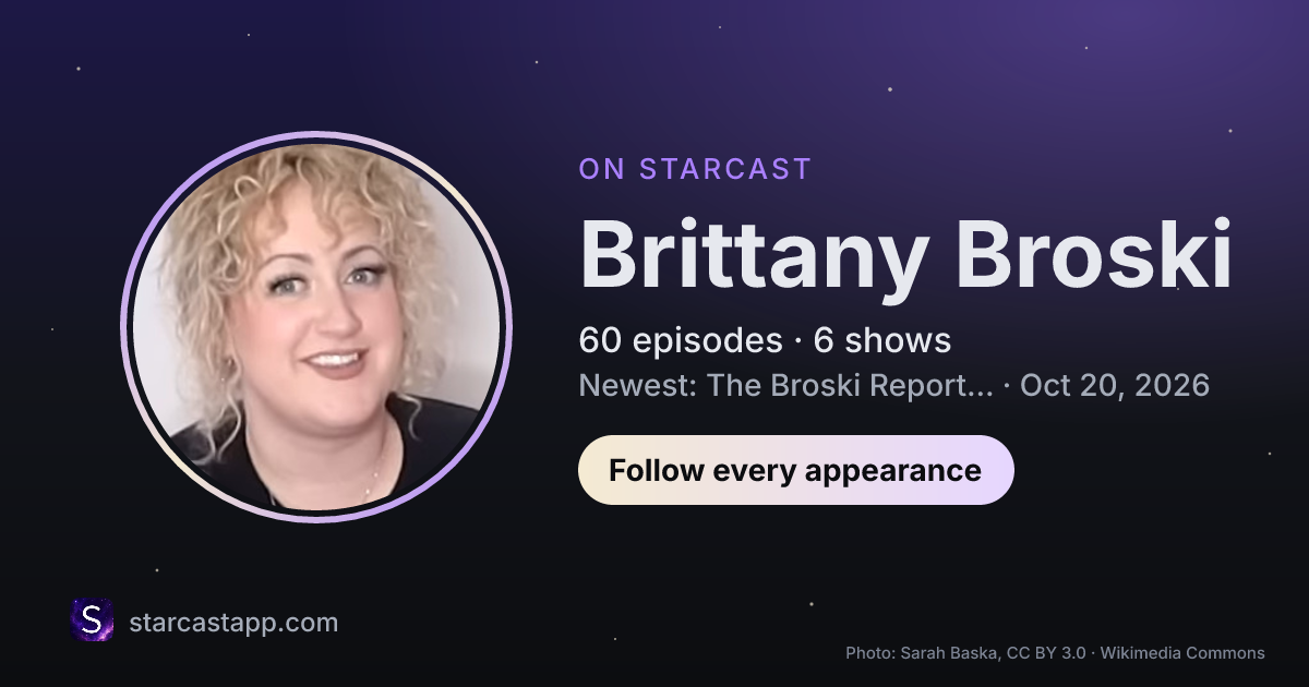 The preview card for Brittany Broski