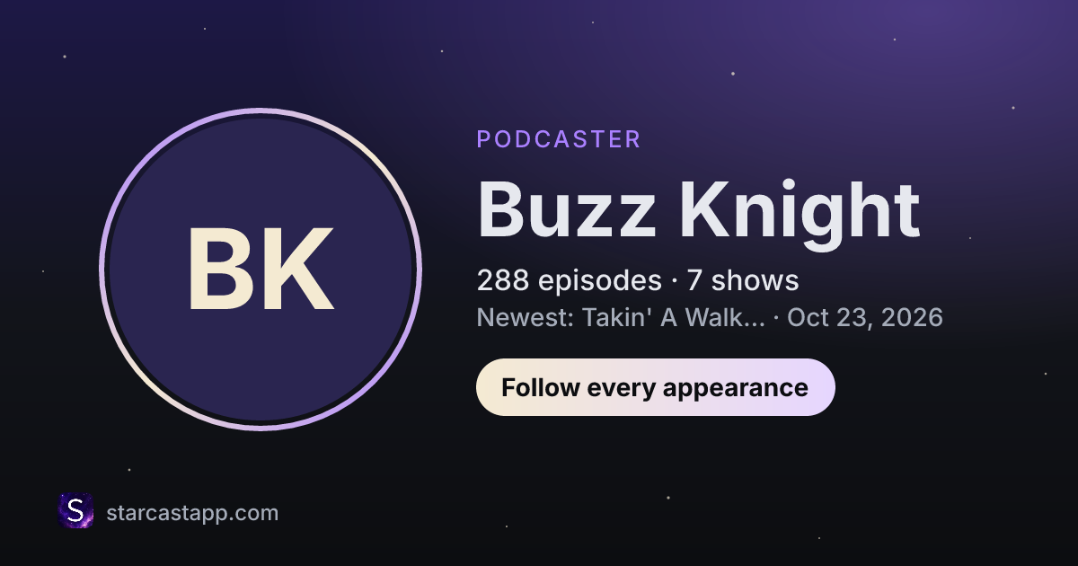 The preview card for Buzz Knight