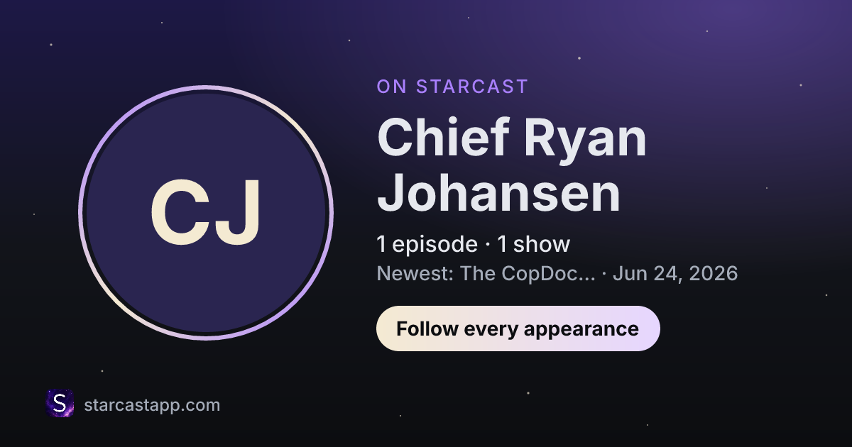 The preview card for Chief Ryan Johansen