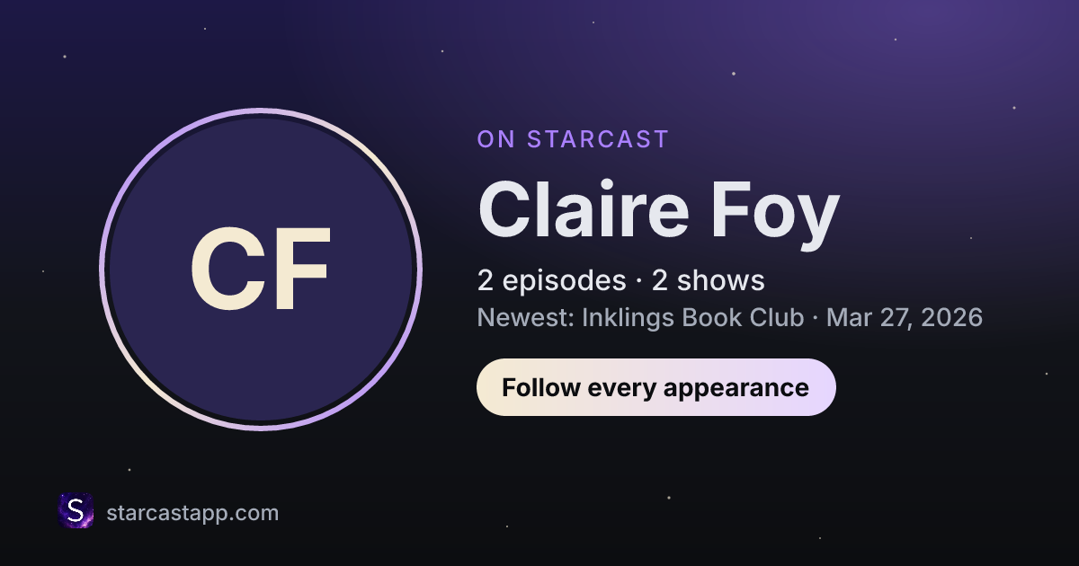 The preview card for Claire Foy