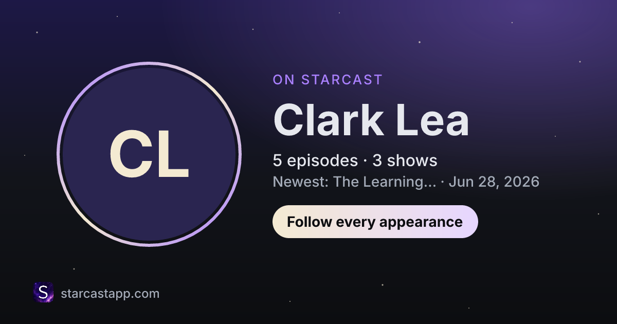 The preview card for Clark Lea
