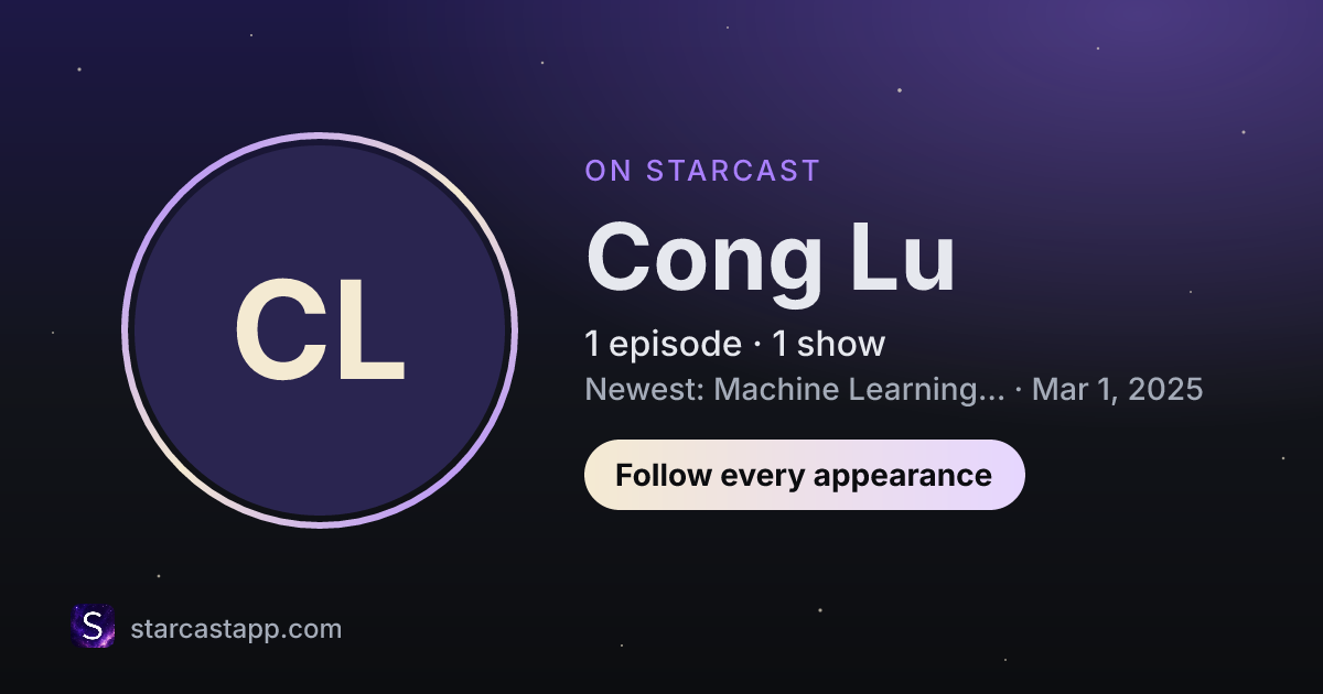 The preview card for Cong Lu