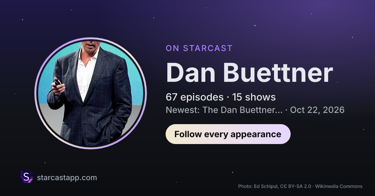 The preview card for Dan Buettner