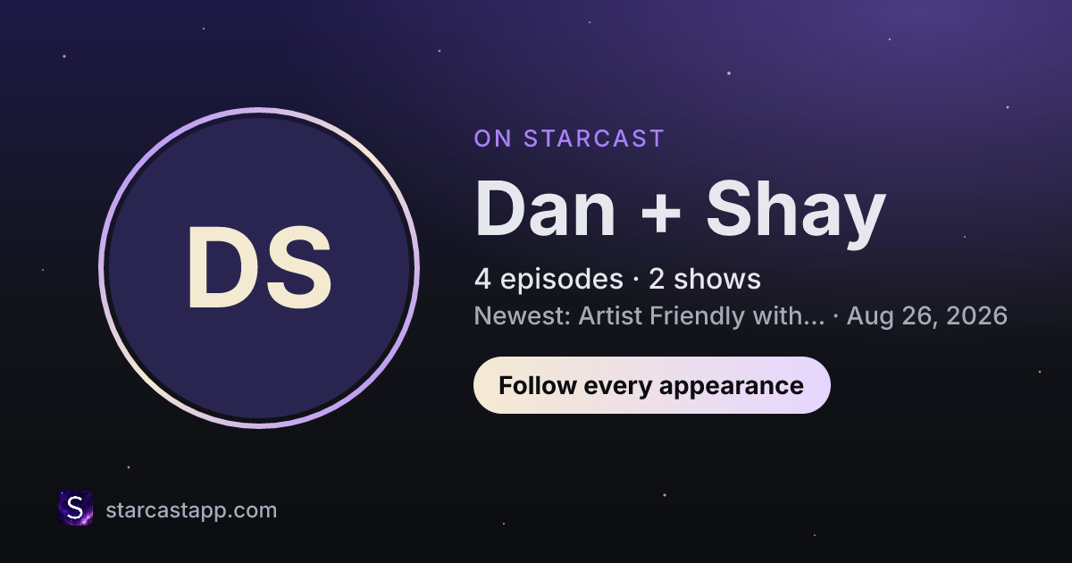 The preview card for Dan + Shay