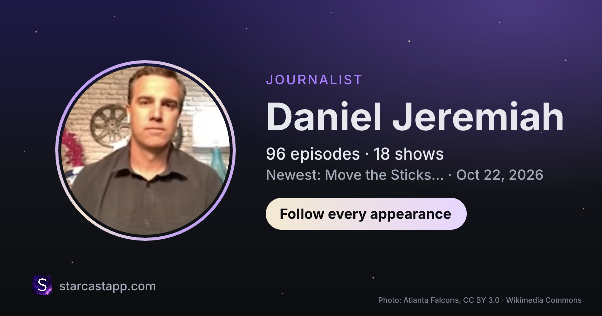 The preview card for Daniel Jeremiah