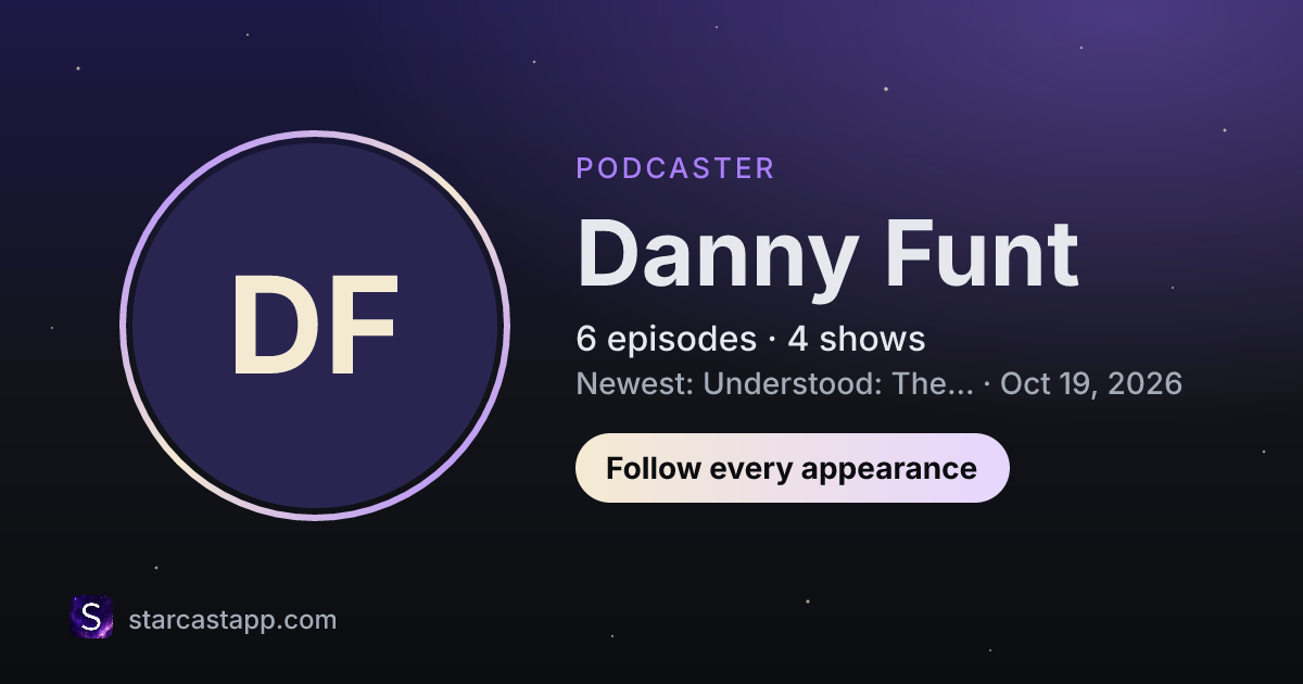 The preview card for Danny Funt