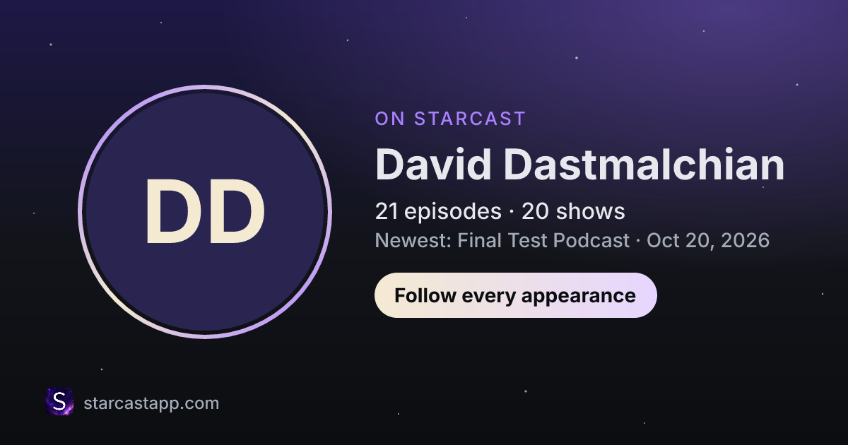 The preview card for David Dastmalchian