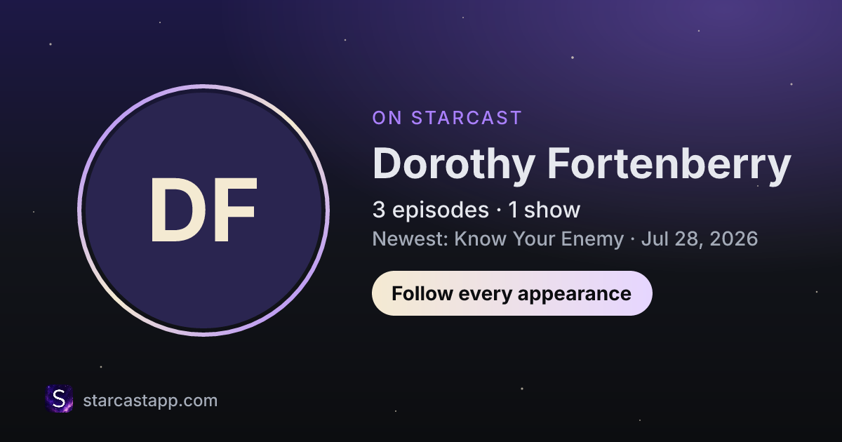 The preview card for Dorothy Fortenberry