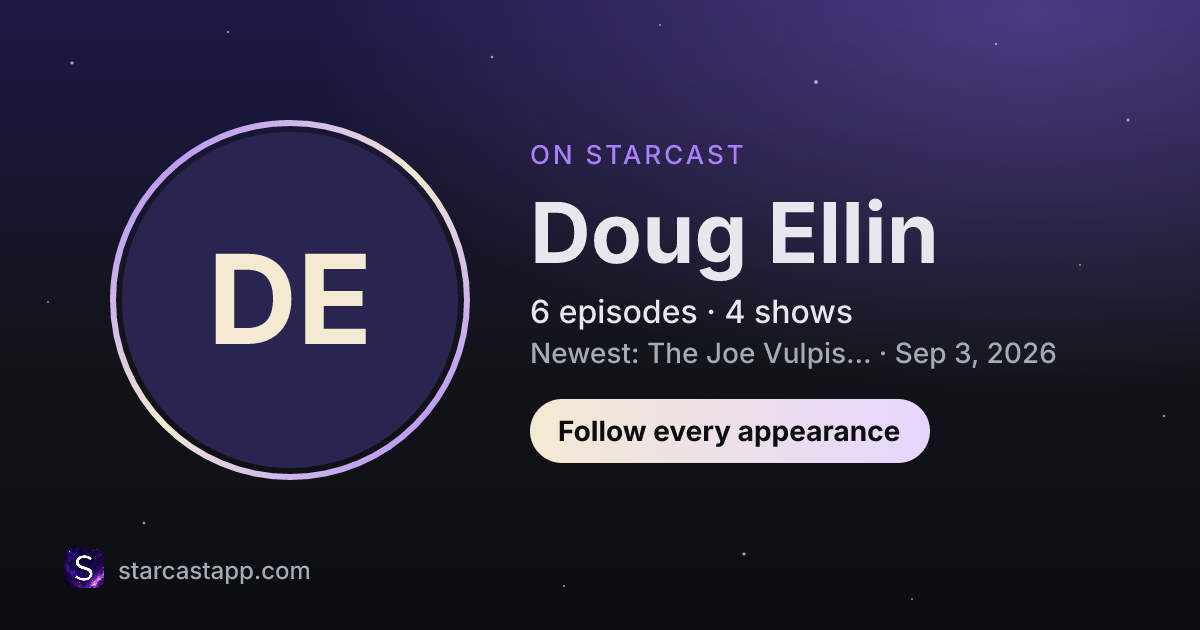 The preview card for Doug Ellin