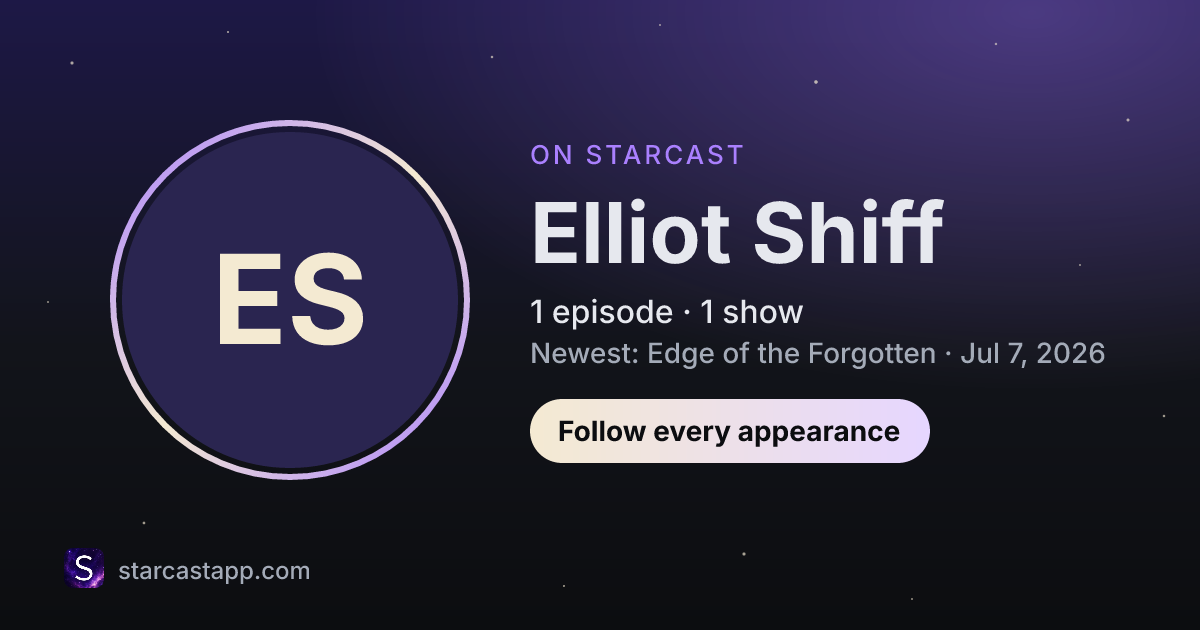 The preview card for Elliot Shiff