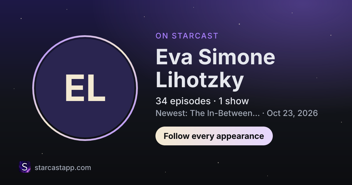 The preview card for Eva Simone Lihotzky