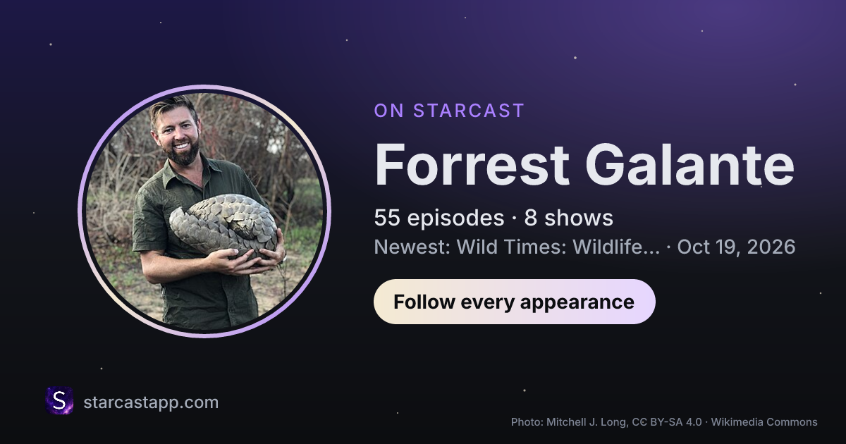 The preview card for Forrest Galante