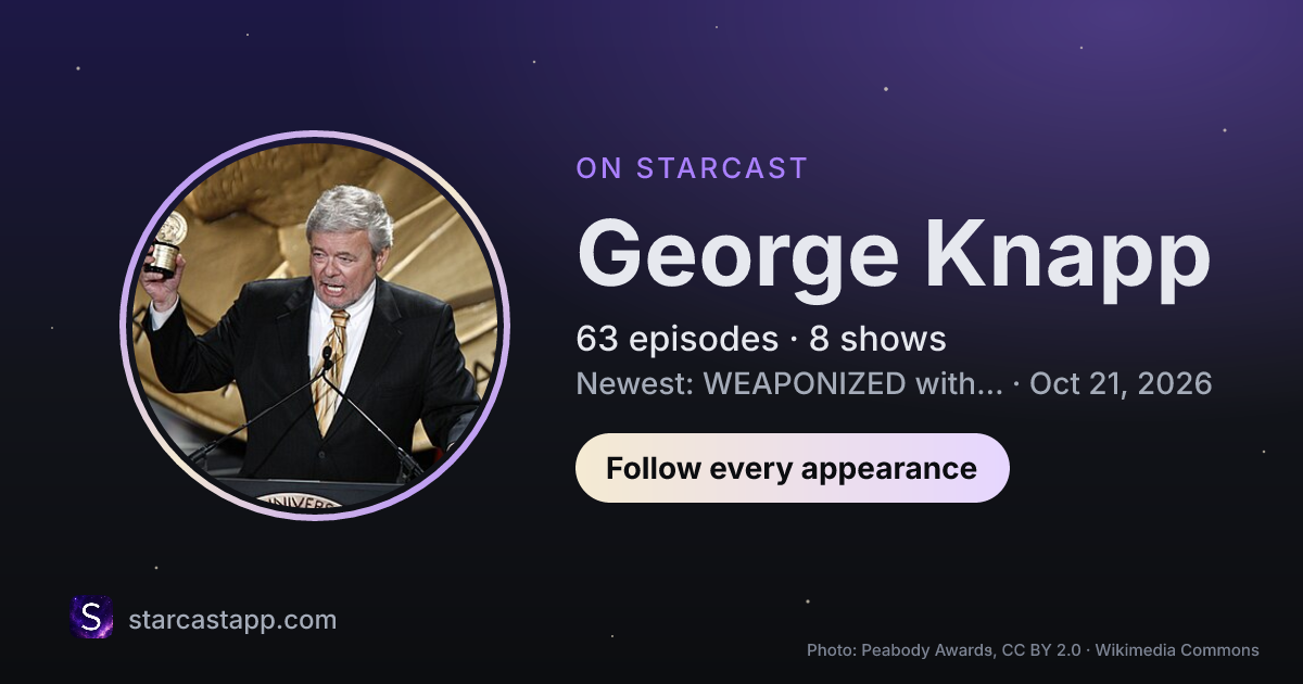 The preview card for George Knapp