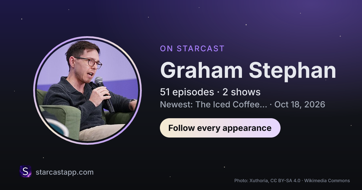The preview card for Graham Stephan