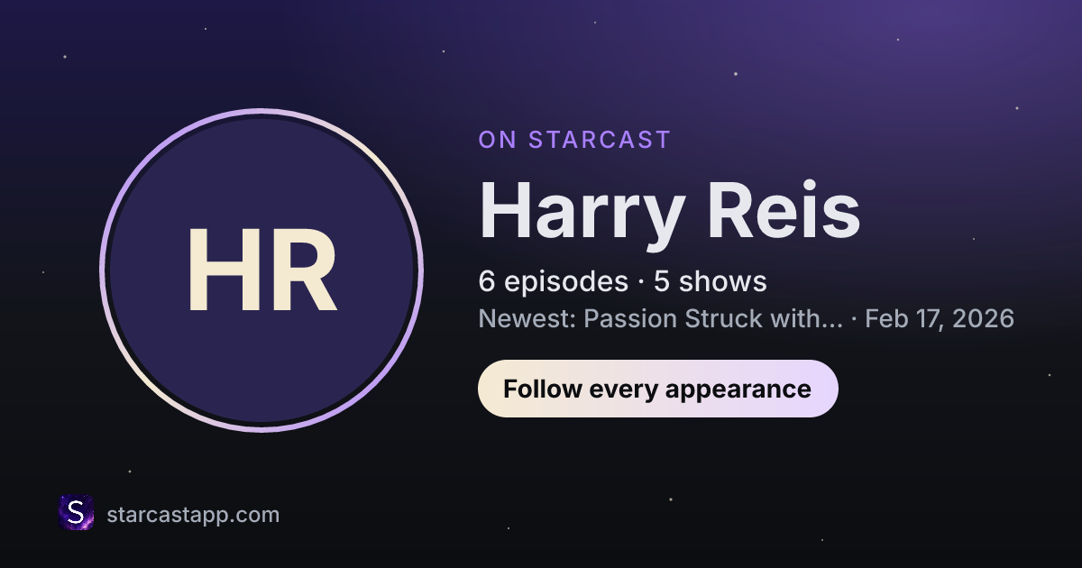 The preview card for Harry Reis