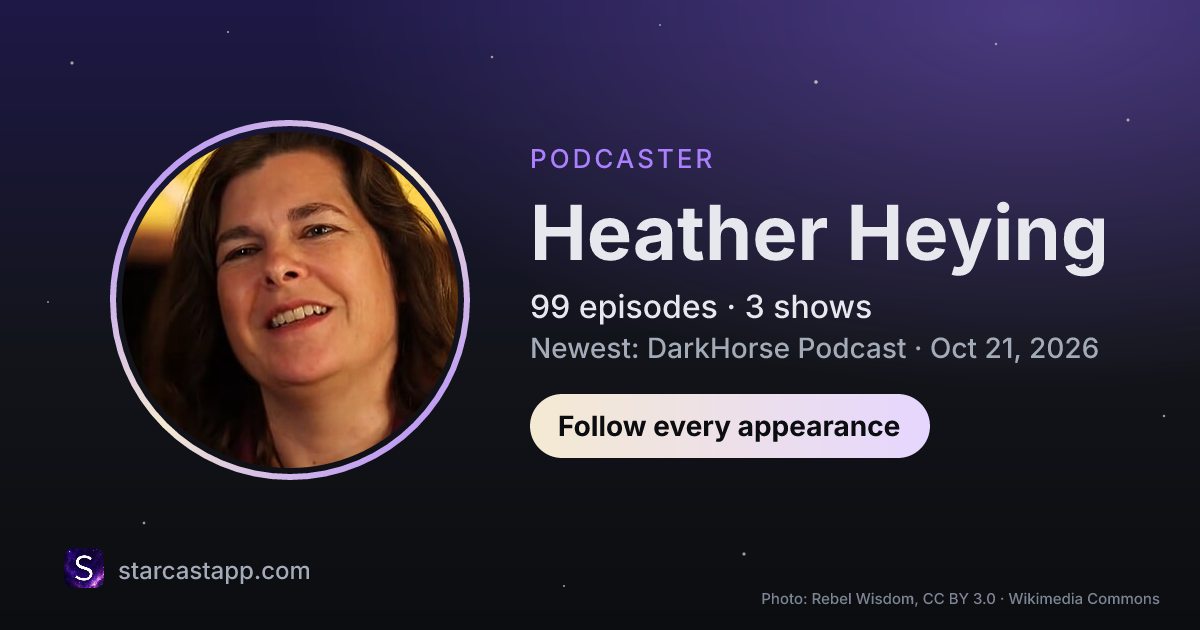 The preview card for Heather Heying
