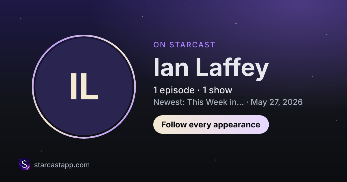 The preview card for Ian Laffey