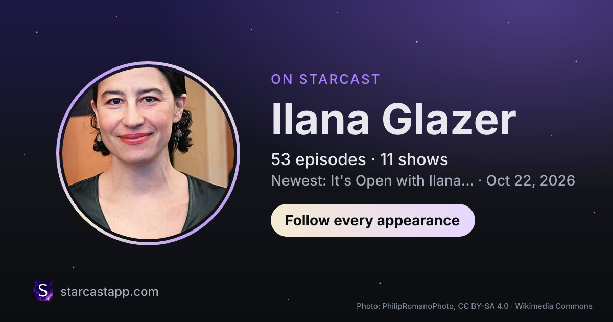 The preview card for Ilana Glazer