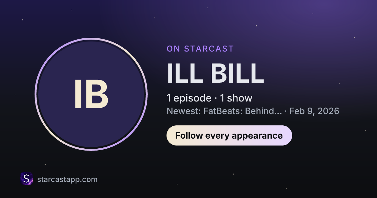 The preview card for ILL BILL