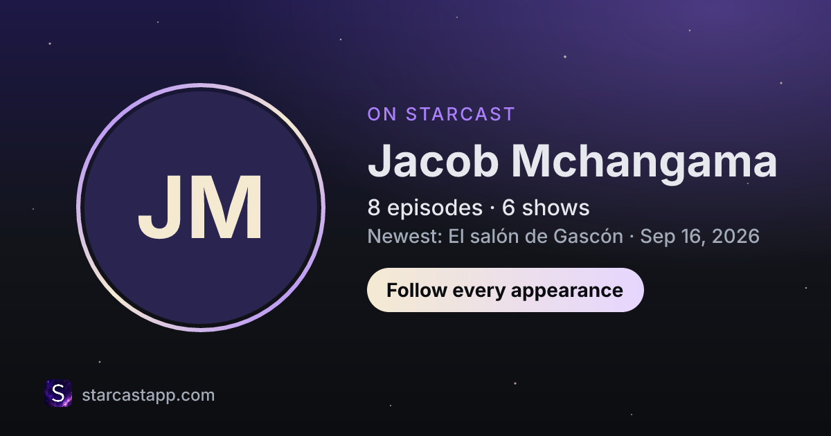 The preview card for Jacob Mchangama