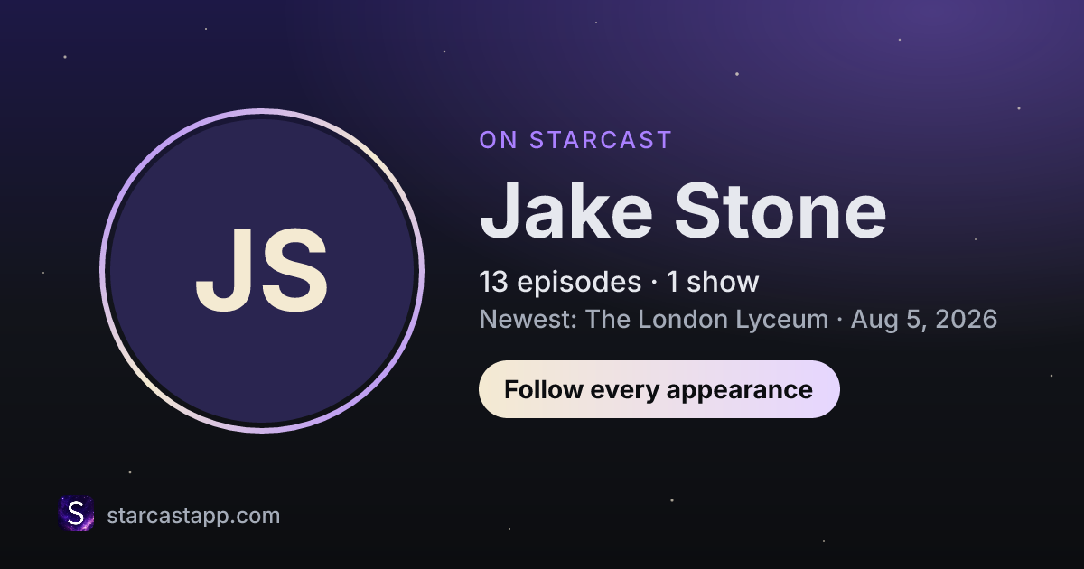 The preview card for Jake Stone