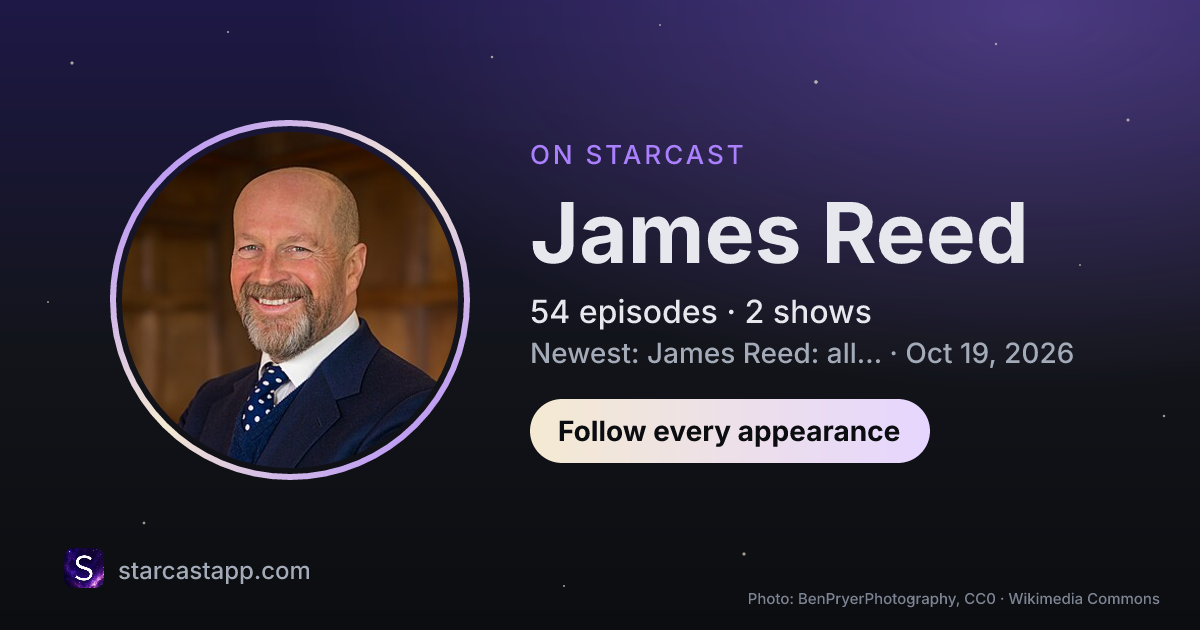 The preview card for James Reed