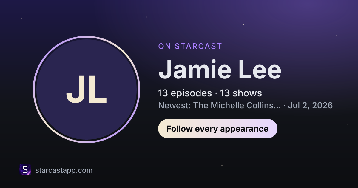 The preview card for Jamie Lee