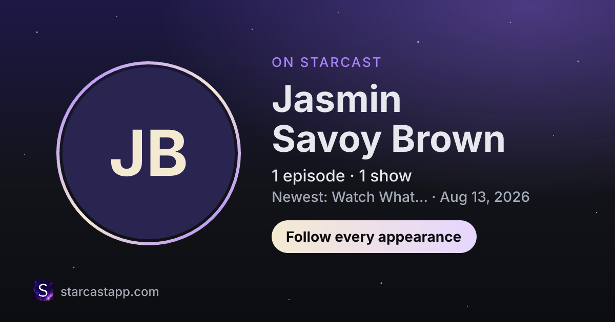 The preview card for Jasmin Savoy Brown