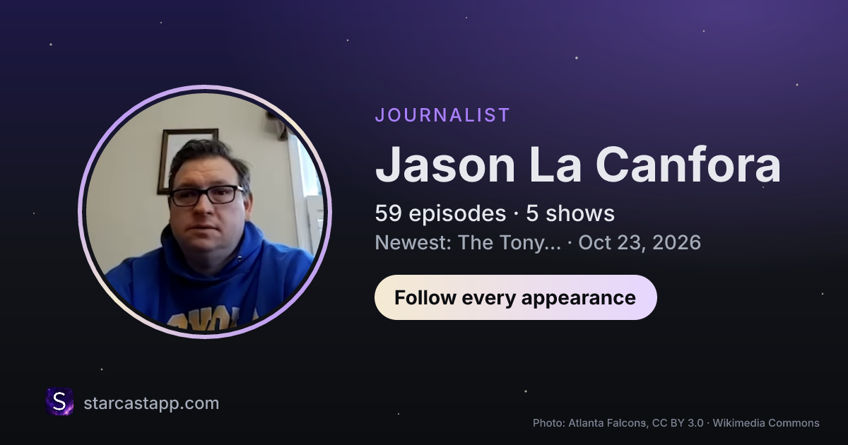 The preview card for Jason La Canfora
