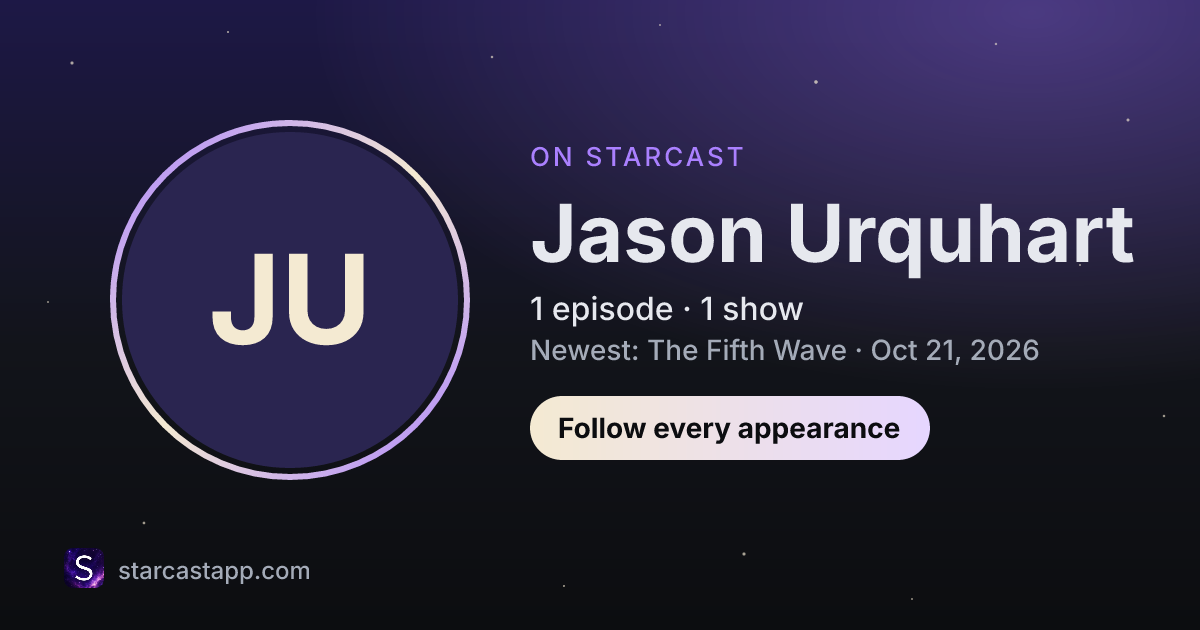 The preview card for Jason Urquhart