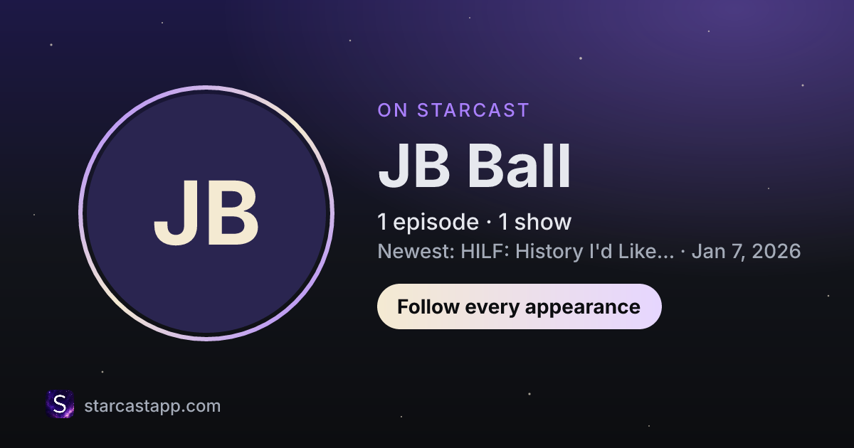 The preview card for JB Ball