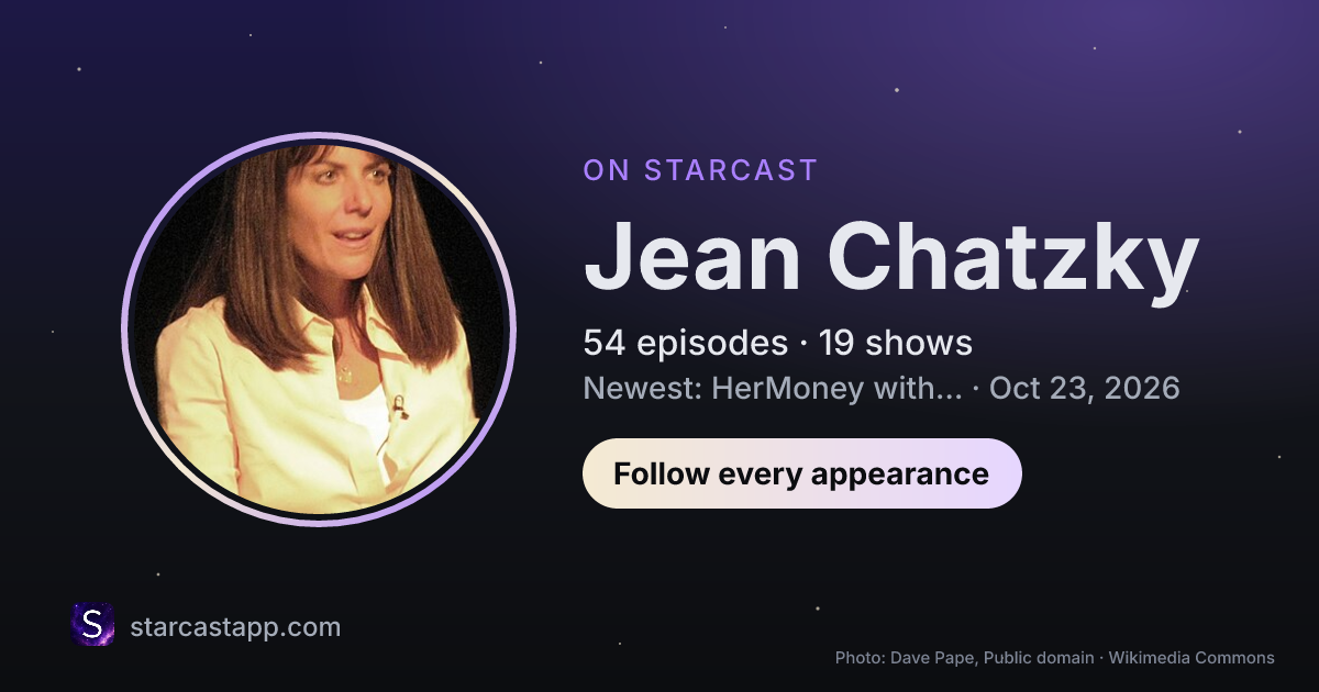 The preview card for Jean Chatzky