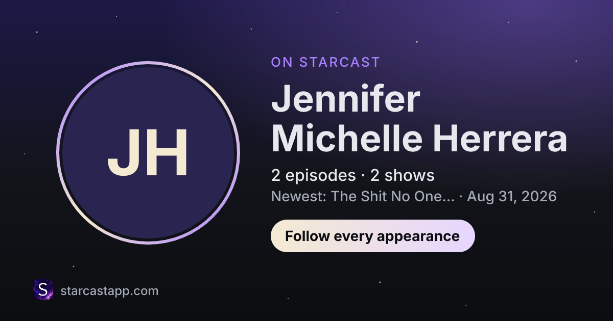 The preview card for Jennifer Michelle Herrera